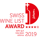 Swiss Wine List Award 2019